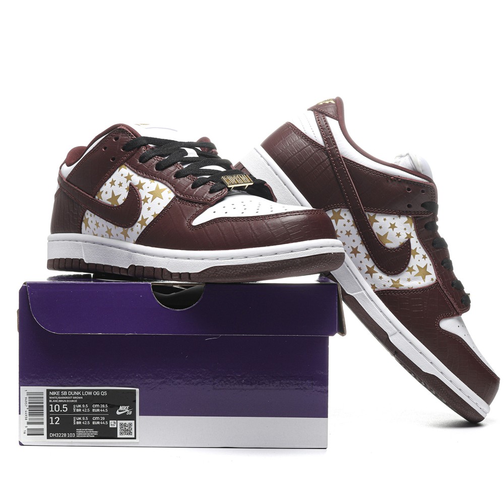 tbkicks nike sb dunk low S*p*e stars barkroot brown (2021)