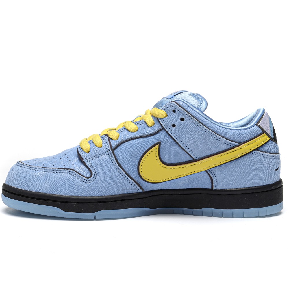 TBkicks Dunk SB Low X The Powerpuff Girls Bubbles