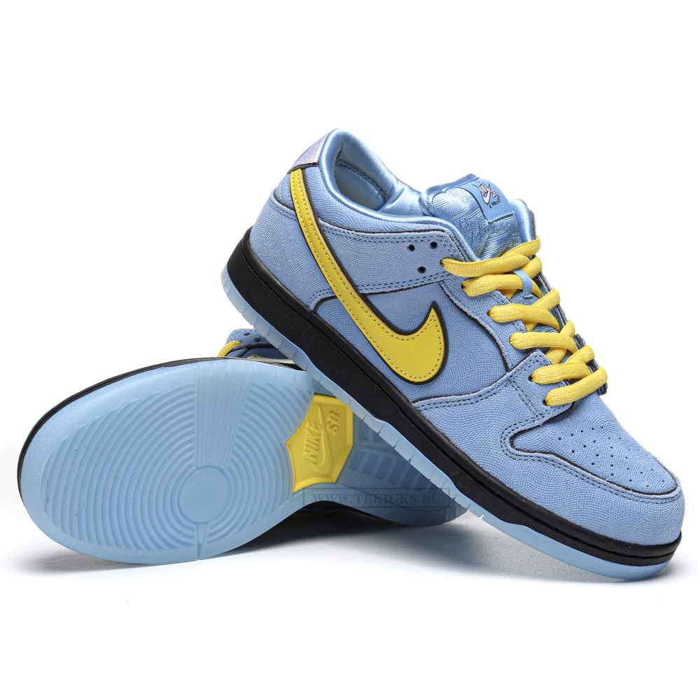 TBkicks Dunk SB Low X The Powerpuff Girls Bubbles
