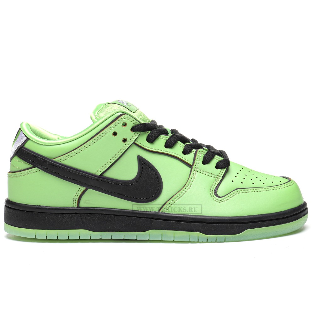 TBkicks Dunk SB Low X The Powerpuff Girls Buttercup