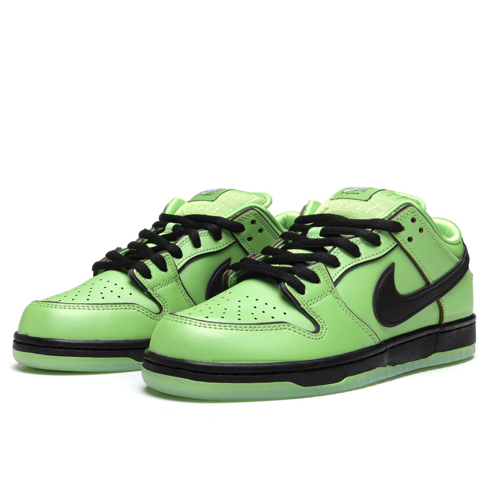 TBkicks Dunk SB Low X The Powerpuff Girls Buttercup