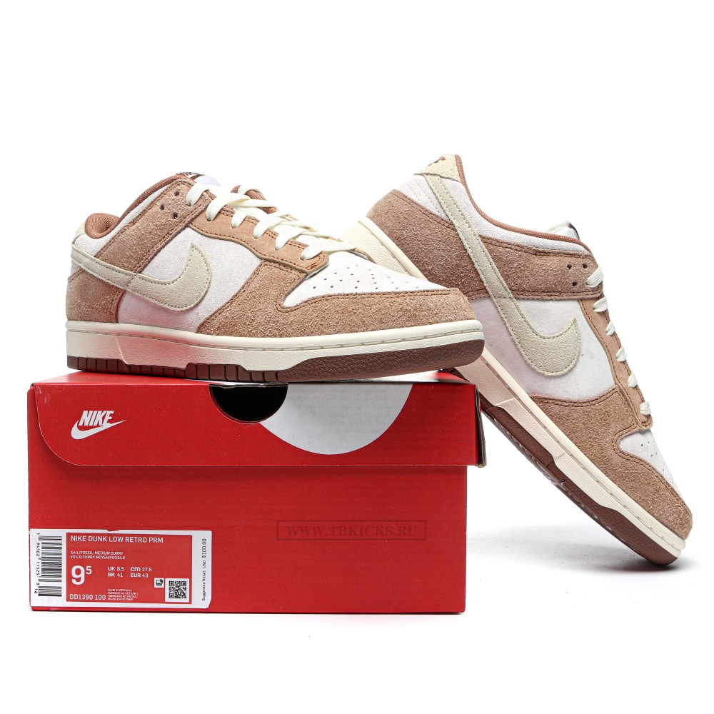 TBkicks Nike Dunk Low Medium Curry