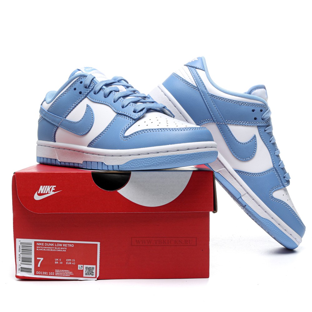 TBkicks Nike Dunk Low UNC