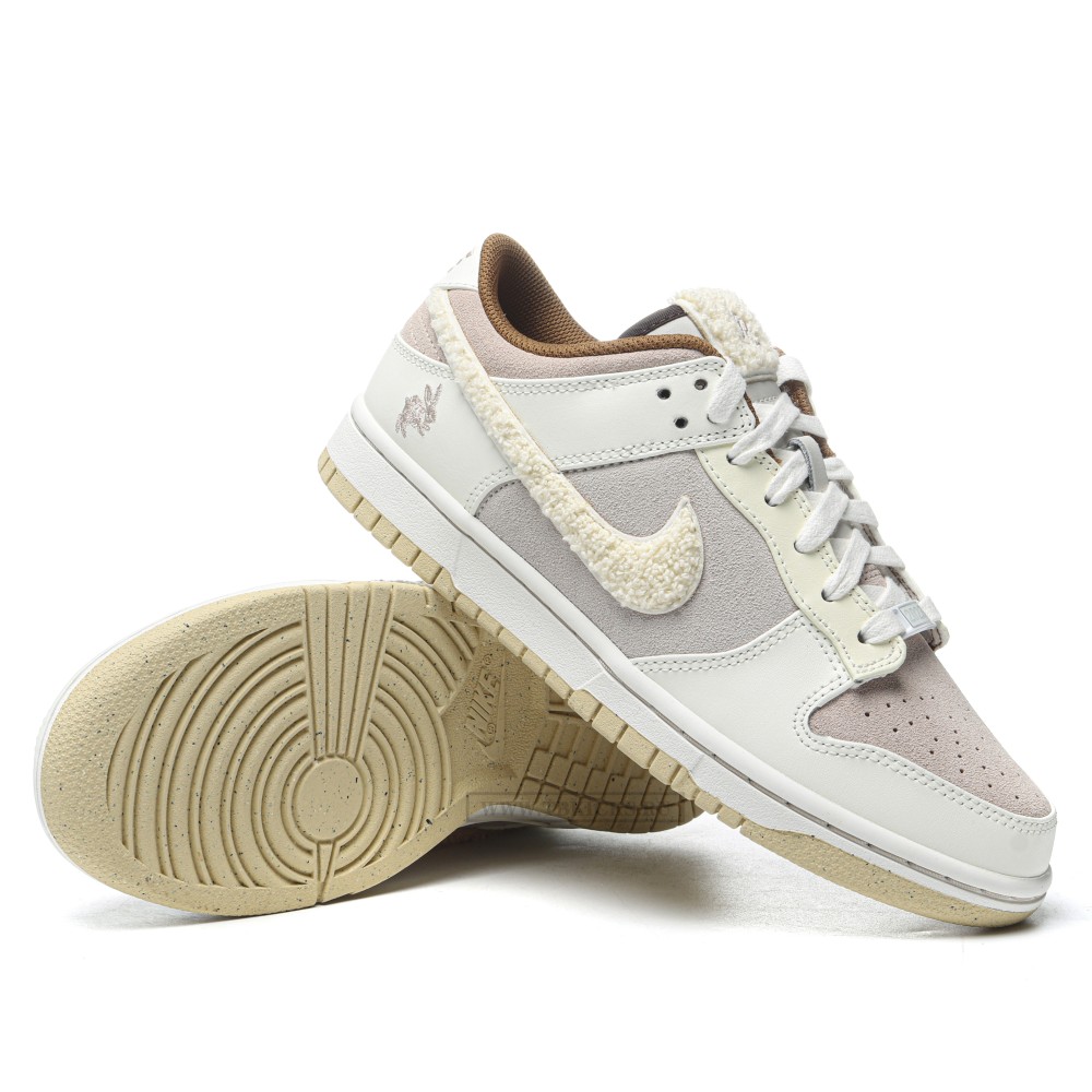 TBkicks Nike Dunk Low Retro PRM Year of the Rabbit Fossil Stone