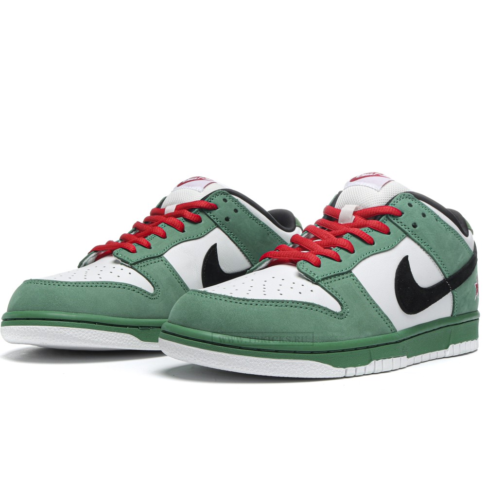 TBkicks Nike SB Dunk Low Heineken