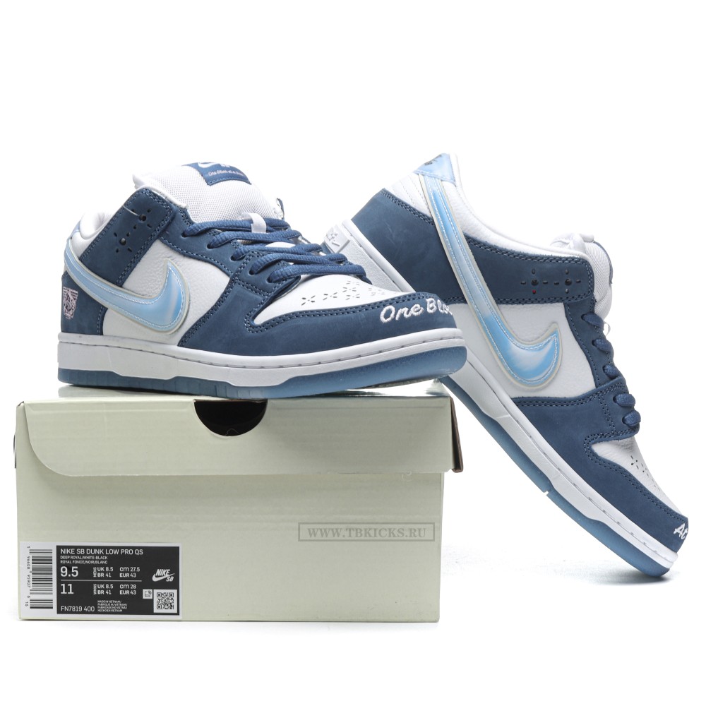 TBkicks Nike SB Dunk Low Born X Raised One Block At A Time