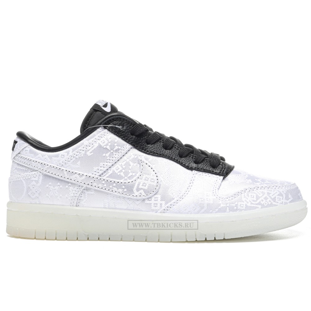 TBkicks Nike  Dunk Low CLOT Fragment White