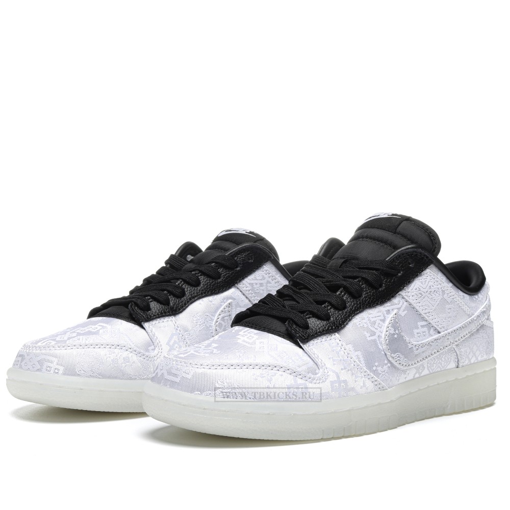 TBkicks Nike  Dunk Low CLOT Fragment White