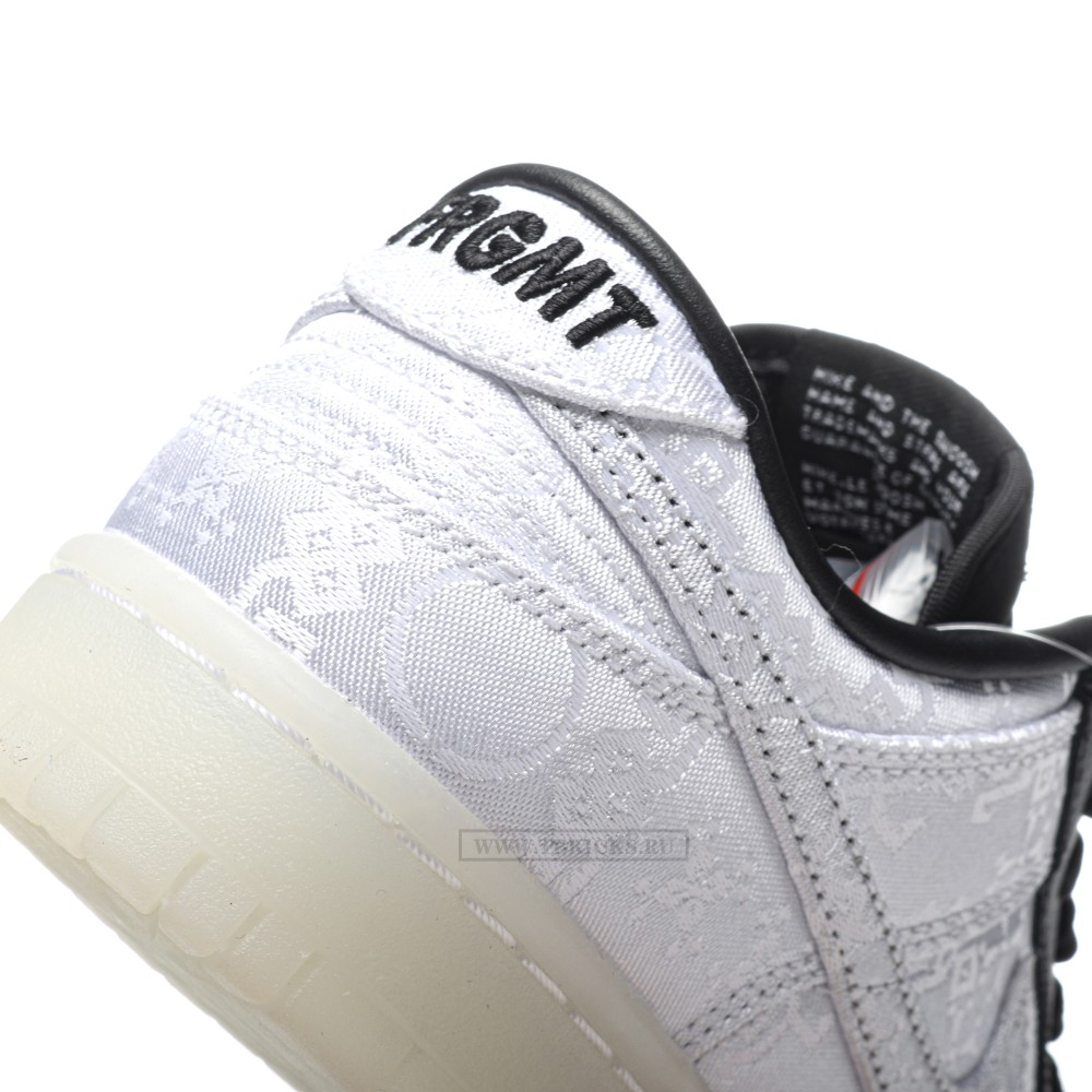 TBkicks Nike  Dunk Low CLOT Fragment White
