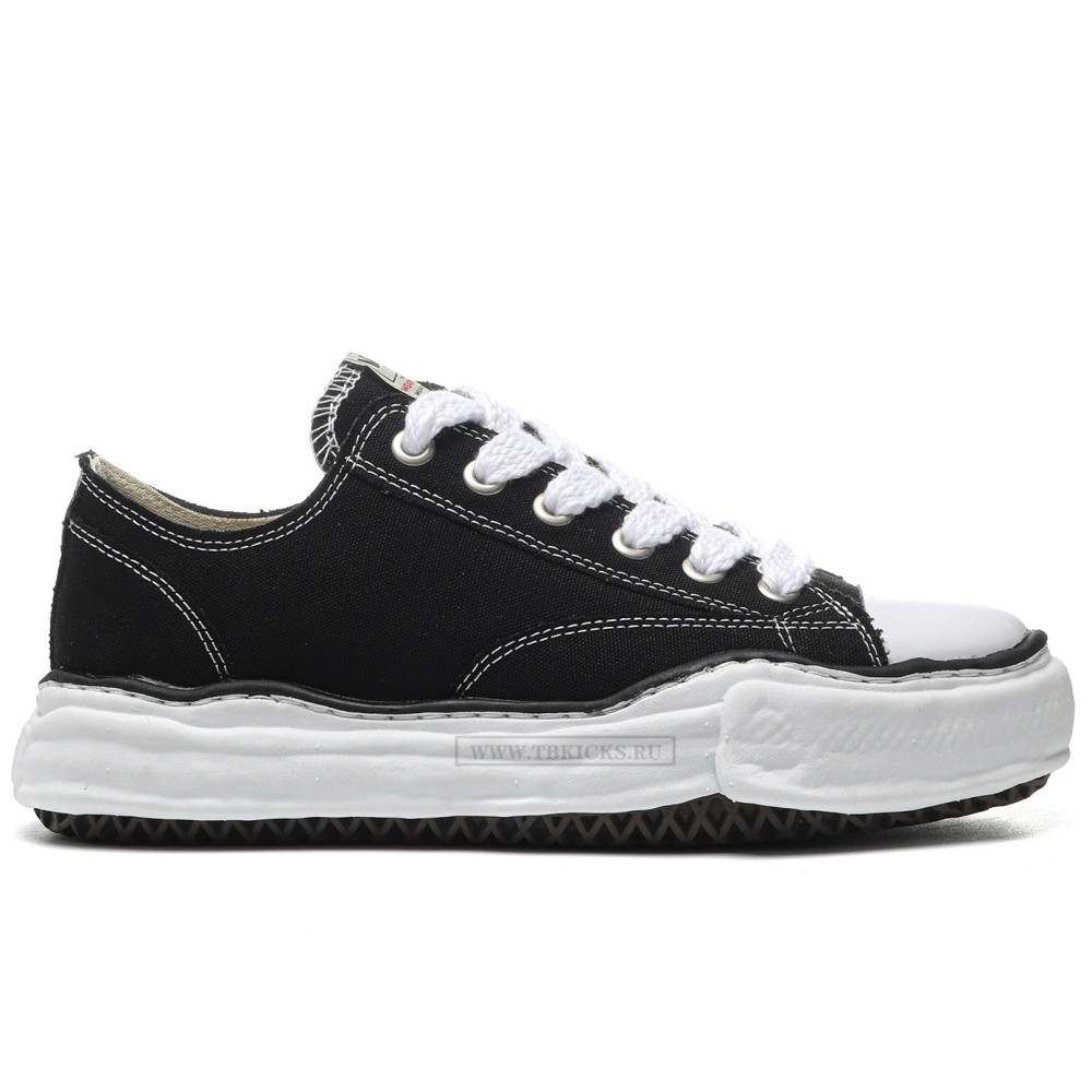 TBkicks Maison Mihara Yasuhiro Peterson OG Sole Canvas Low Black