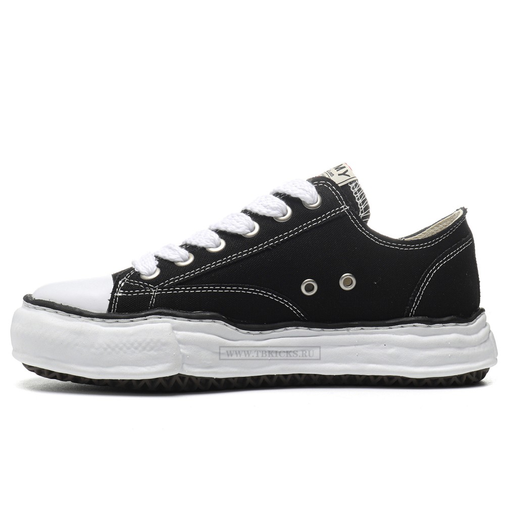 TBkicks Maison Mihara Yasuhiro Peterson OG Sole Canvas Low Black