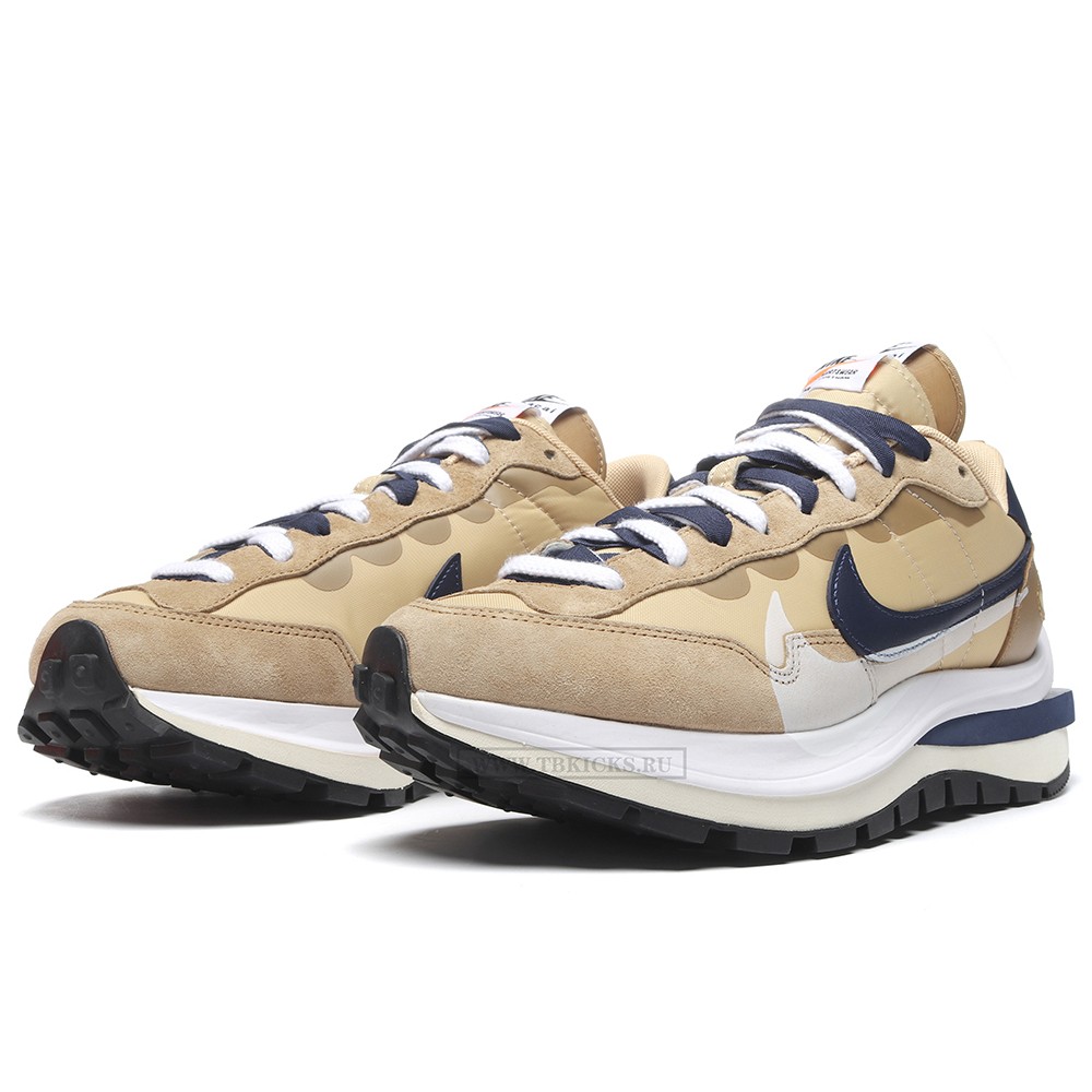 TBkicks Nike Vaporwaffle sacai Sesame Blue Void
