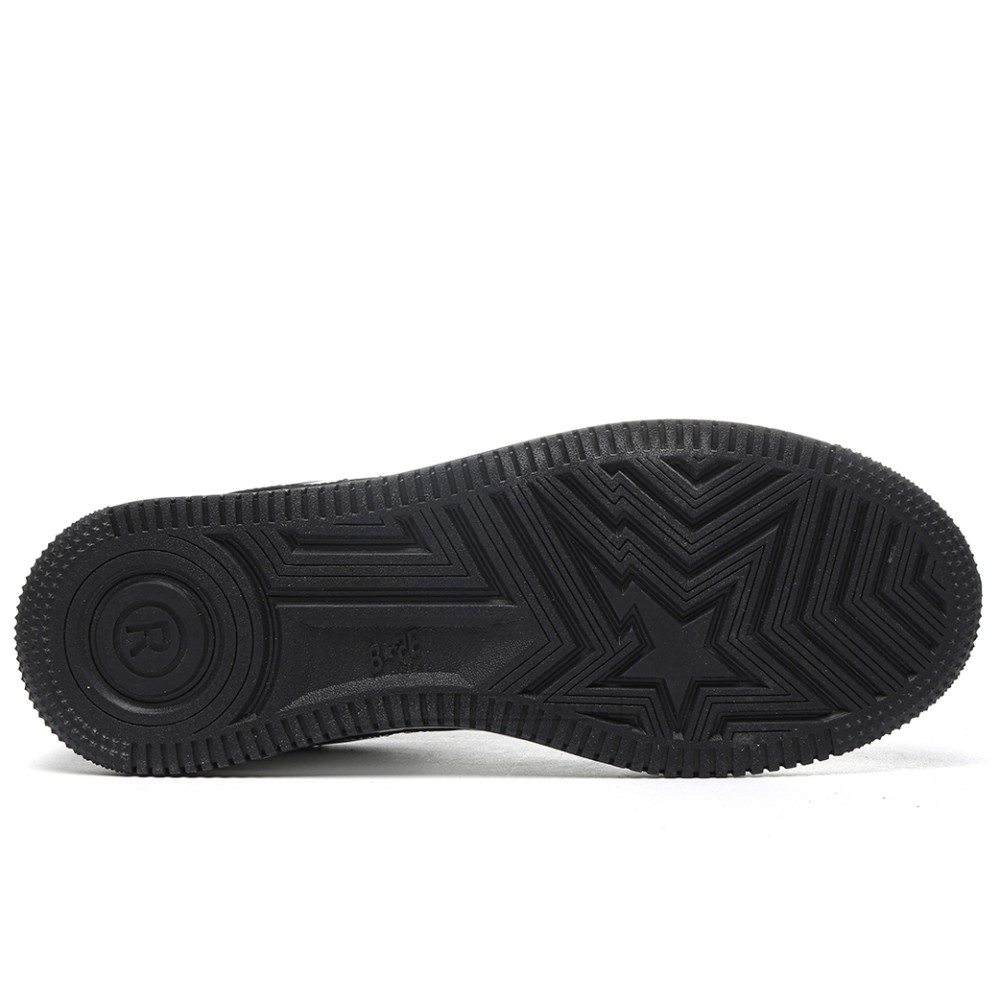 TBkicks A Bathing Ape Bape STA Low Black
