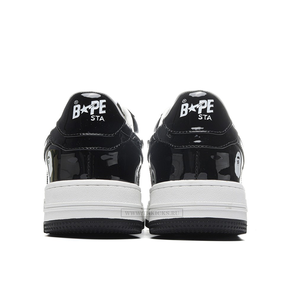 TBkicks A Bathing Ape Bape STA Low Black