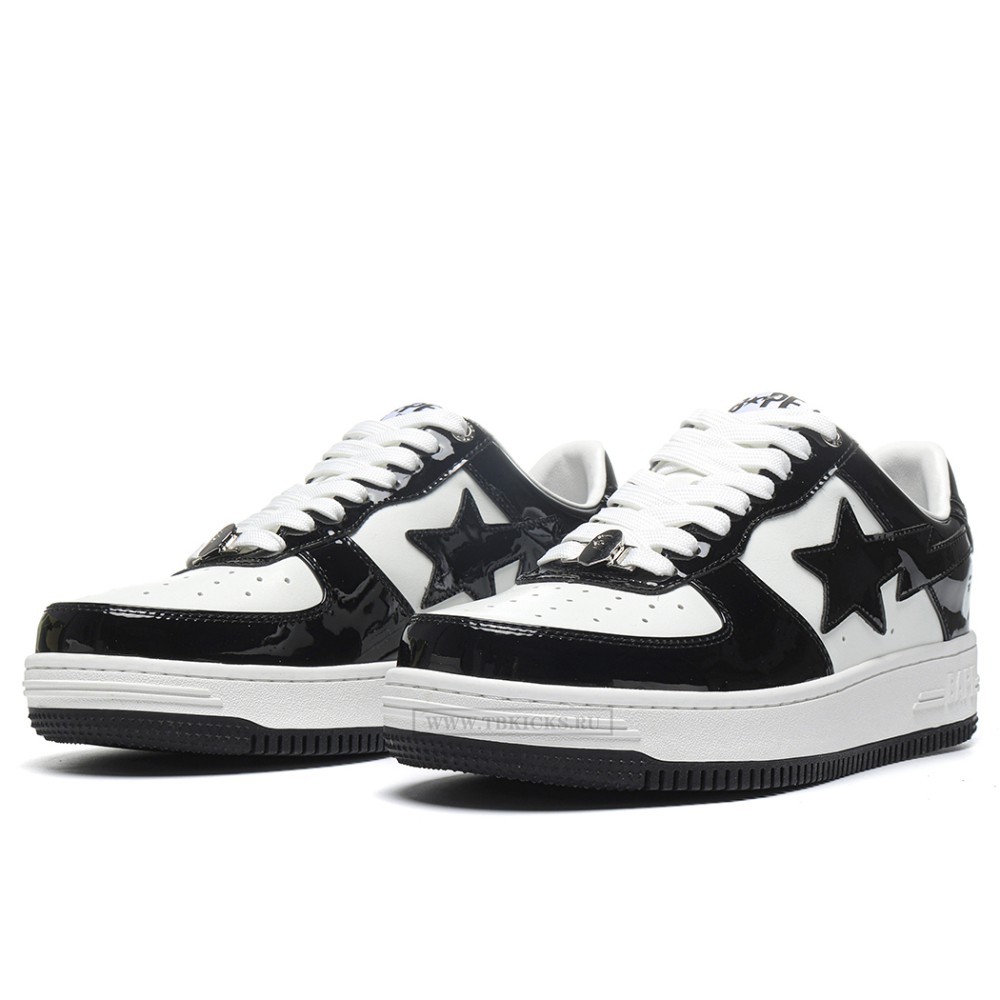 TBkicks A Bathing Ape Bape STA Low Black