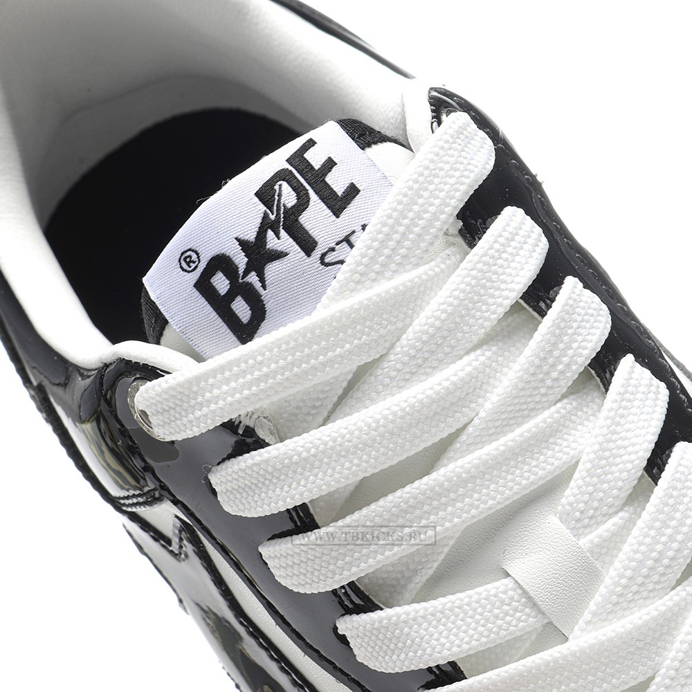 TBkicks A Bathing Ape Bape STA Low Black