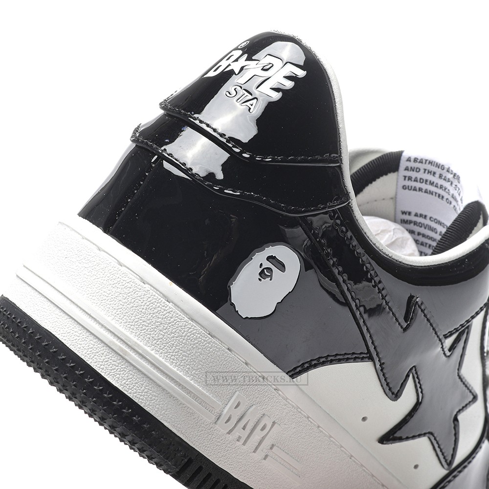 TBkicks A Bathing Ape Bape STA Low Black