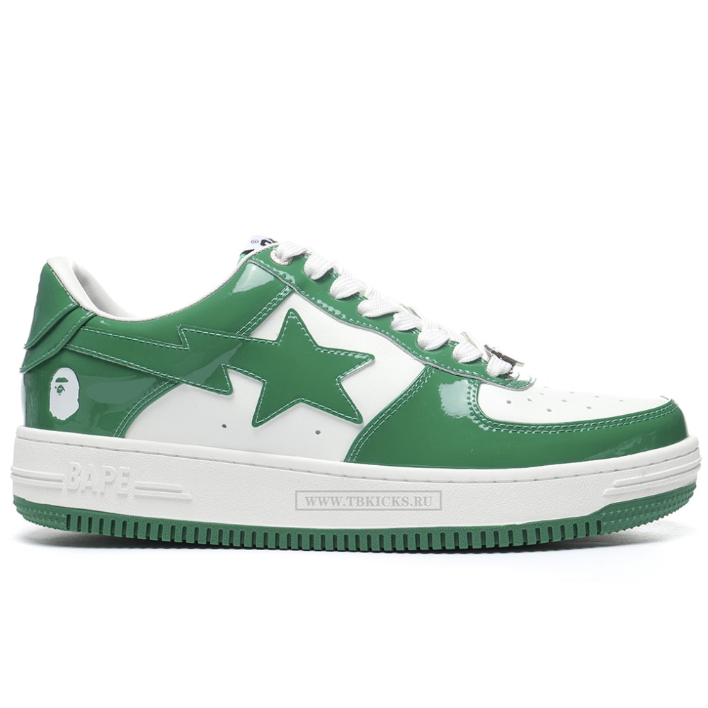 TBkicks A Bathing Ape Bape STA Low Green
