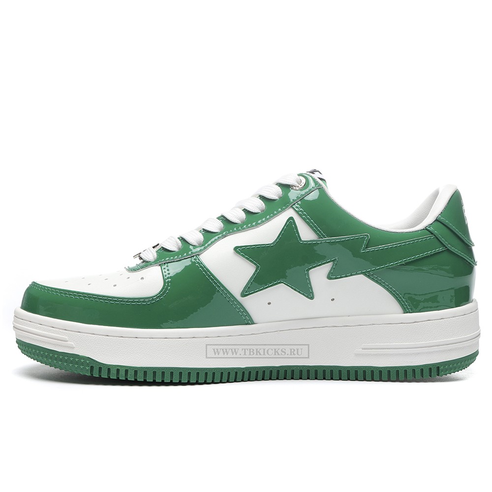 TBkicks A Bathing Ape Bape STA Low Green