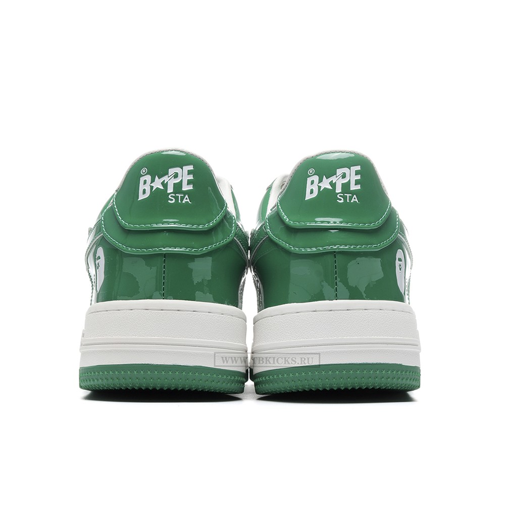 TBkicks A Bathing Ape Bape STA Low Green
