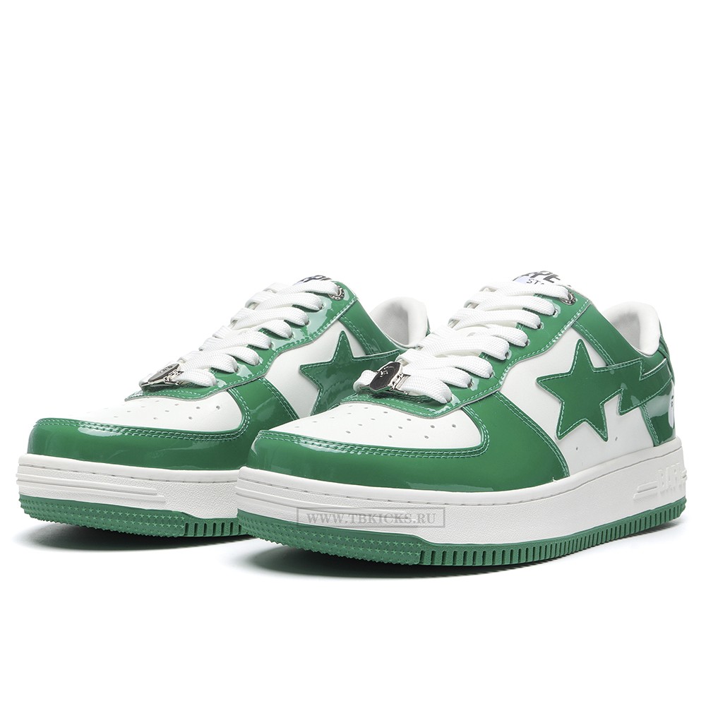 TBkicks A Bathing Ape Bape STA Low Green