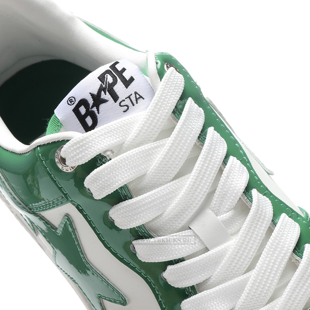 TBkicks A Bathing Ape Bape STA Low Green