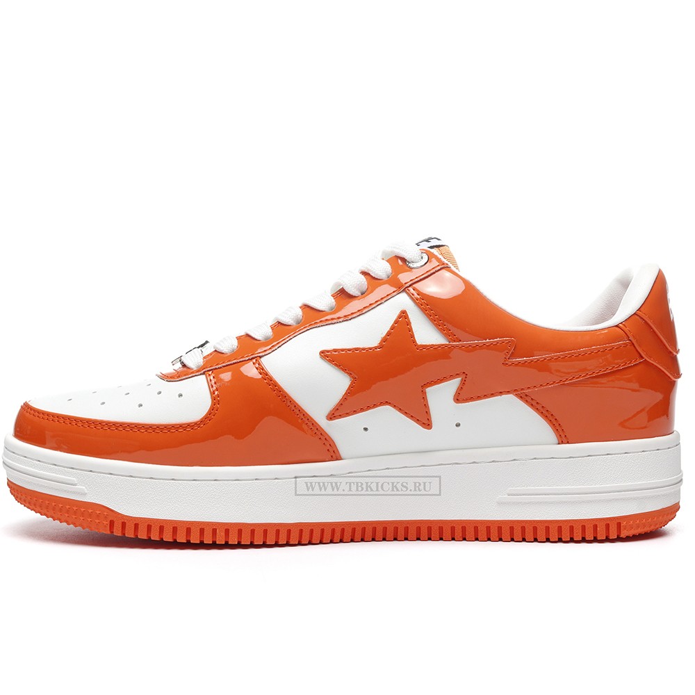 TBkicks A Bathing Ape Bape STA Low Orange