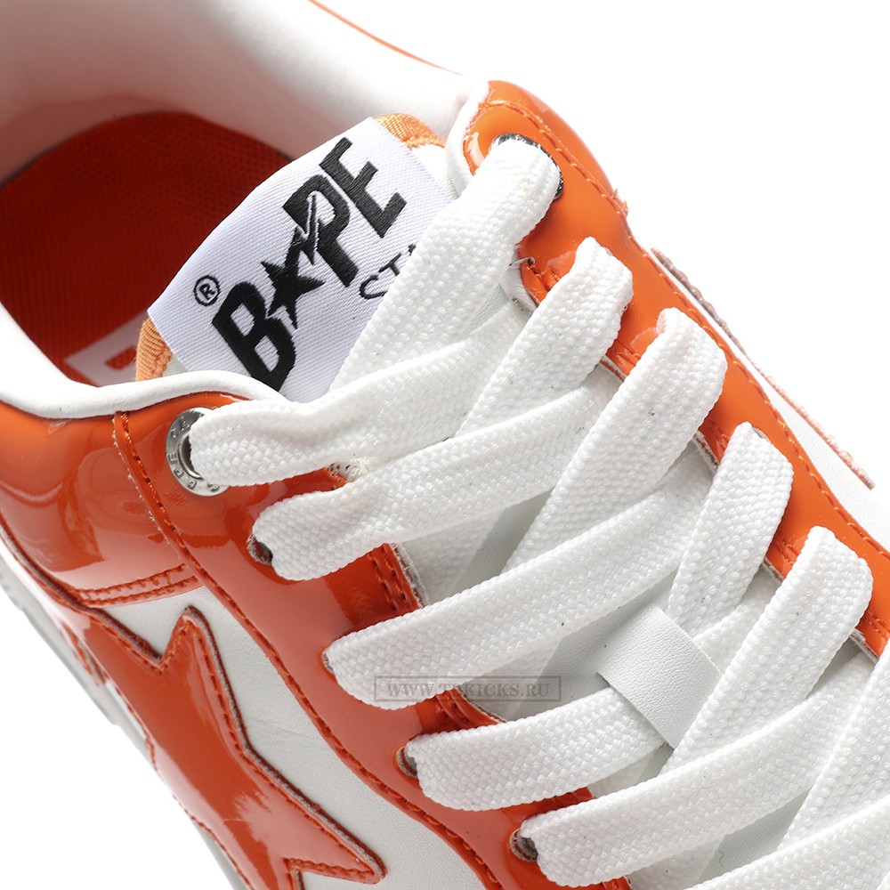 TBkicks A Bathing Ape Bape STA Low Orange