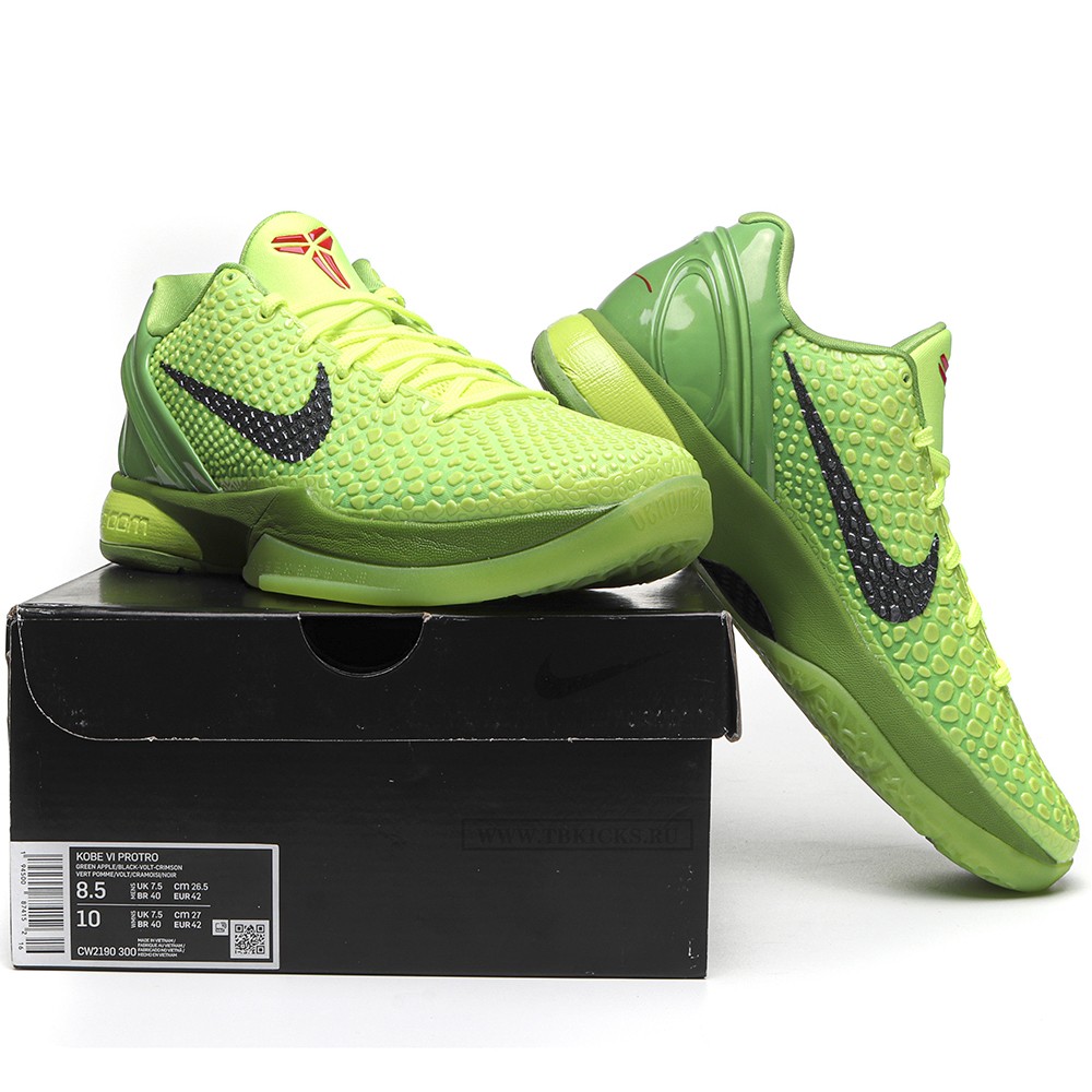 TBkicks Nike Kobe 6 Protro Grinch