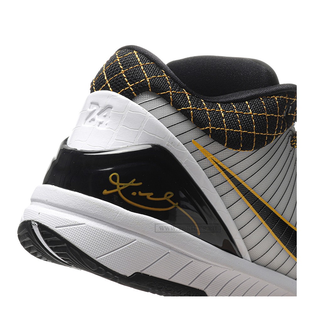 TBkicks Nike Kobe 4 Protro White Black Del Sol