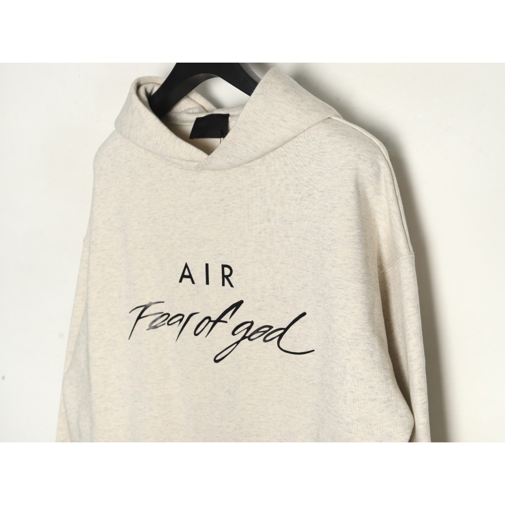 TBKicks Fear of God FOG essential double-line AIR letter hooded sweatshirt