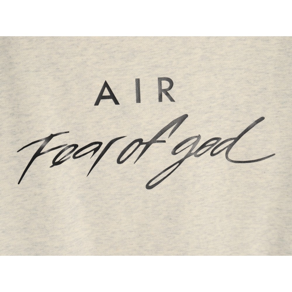 TBKicks Fear of God FOG essential double-line AIR letter hooded sweatshirt