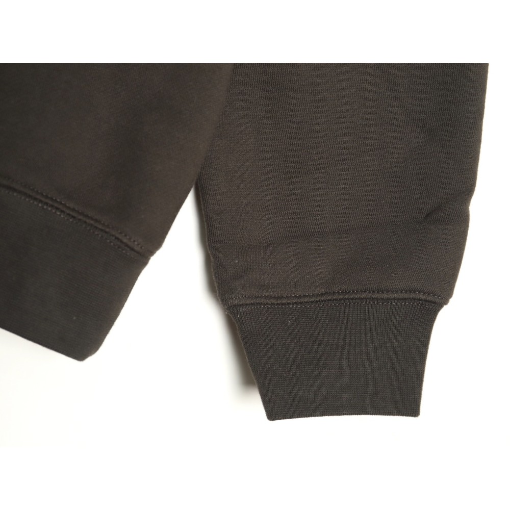 TBKicks FEAR OF GOD FOG essential compound fleece 77 printed hooded sweatshirt Black