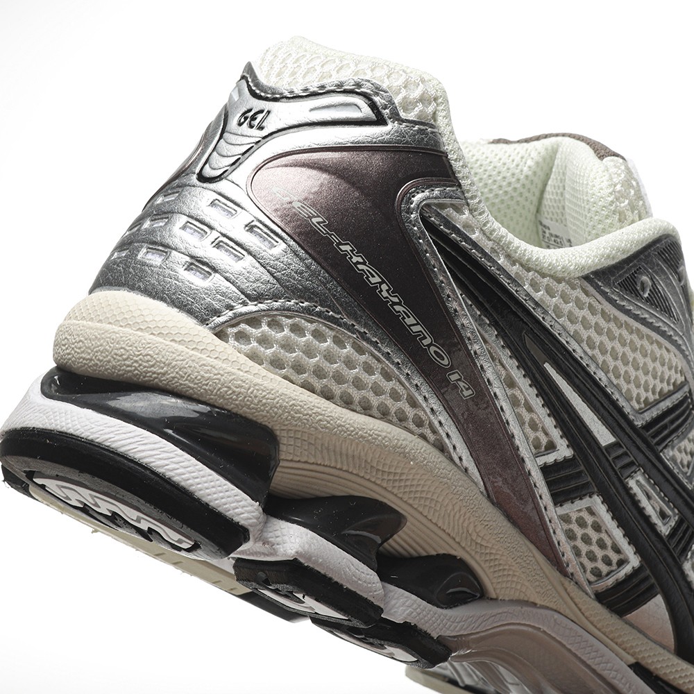 tbkicks As*ic*s gel-kayano 14 cream black metallic plum