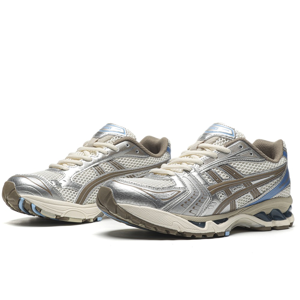 tbkicks As*ic*s gel-kayano 14 cream metallic blue