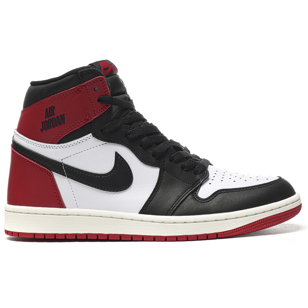 TBkicks Jordan 1 Retro High OG Black Toe Reimagined