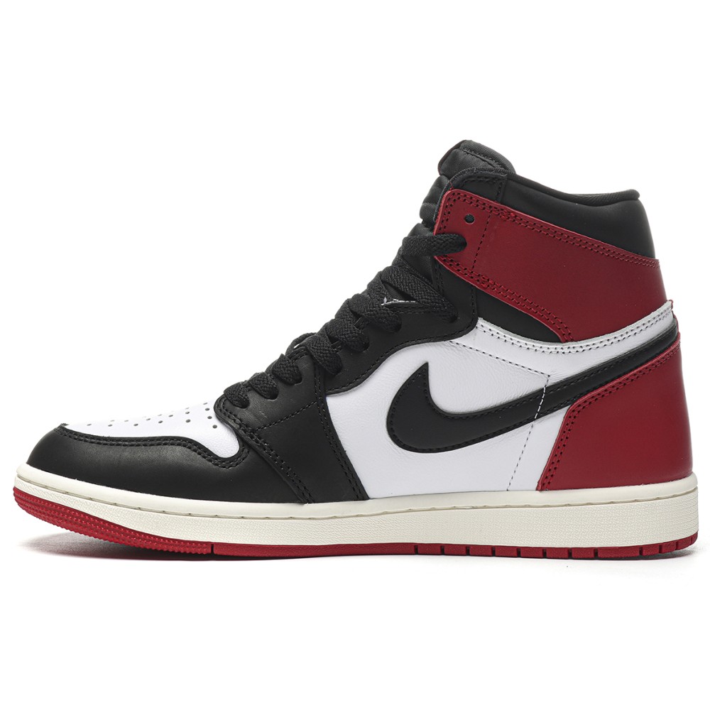 TBkicks Jordan 1 Retro High OG Black Toe Reimagined