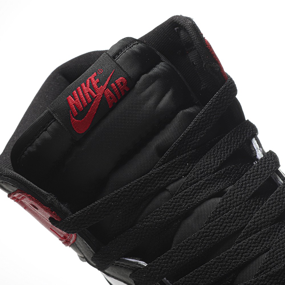 TBkicks Jordan 1 Retro High OG Black Toe Reimagined