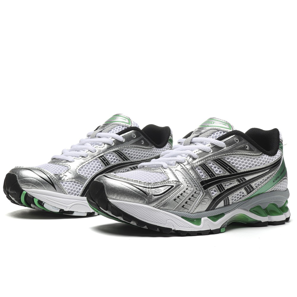 tbkicks As*ic*s gel-kayano 14 white malachite green