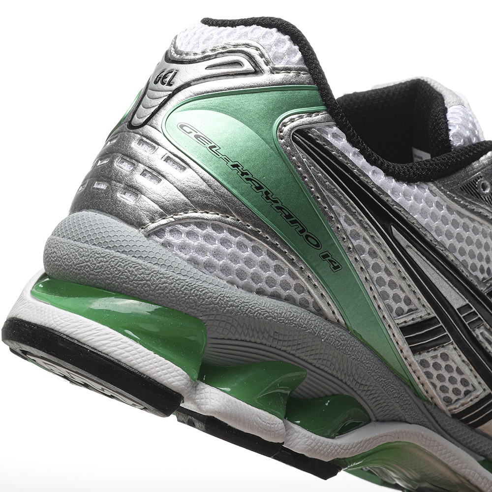 tbkicks As*ic*s gel-kayano 14 white malachite green
