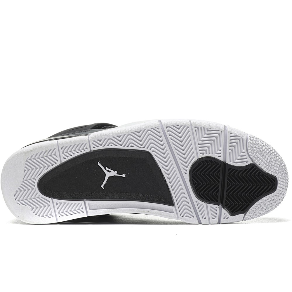 TBkicks Jordan 4 Retro Fear (2024)  Black White
