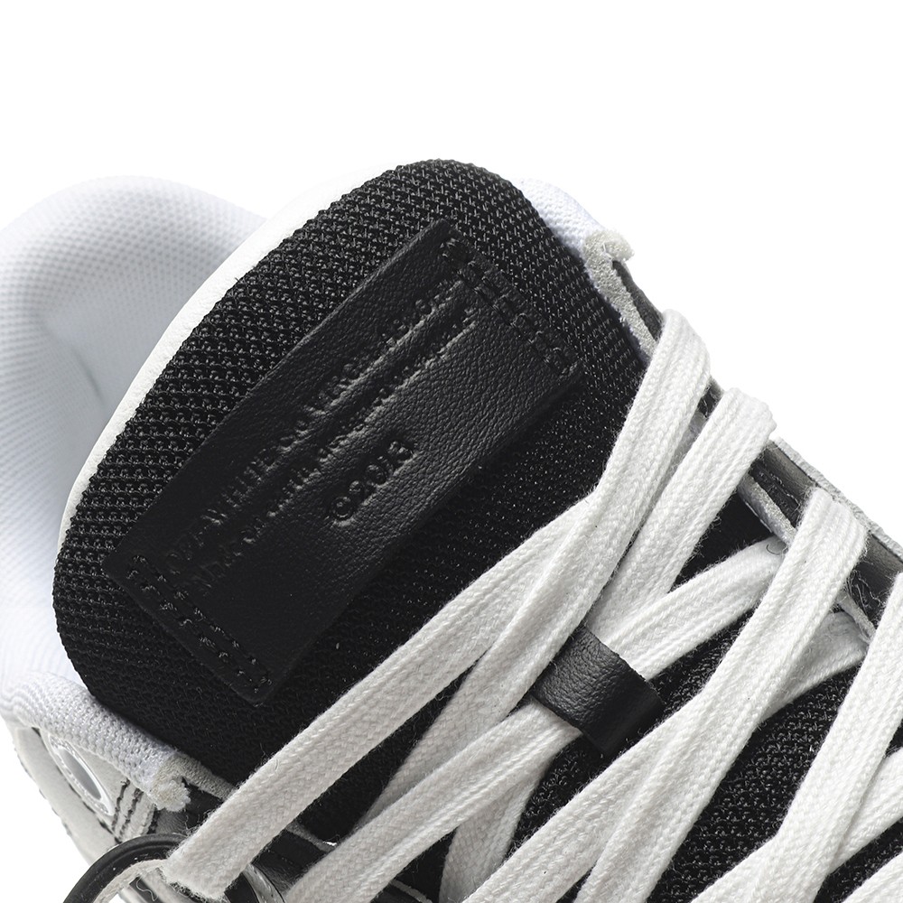 TBkicks OFF-WHITE Out Of Office OOO Low Tops Black White