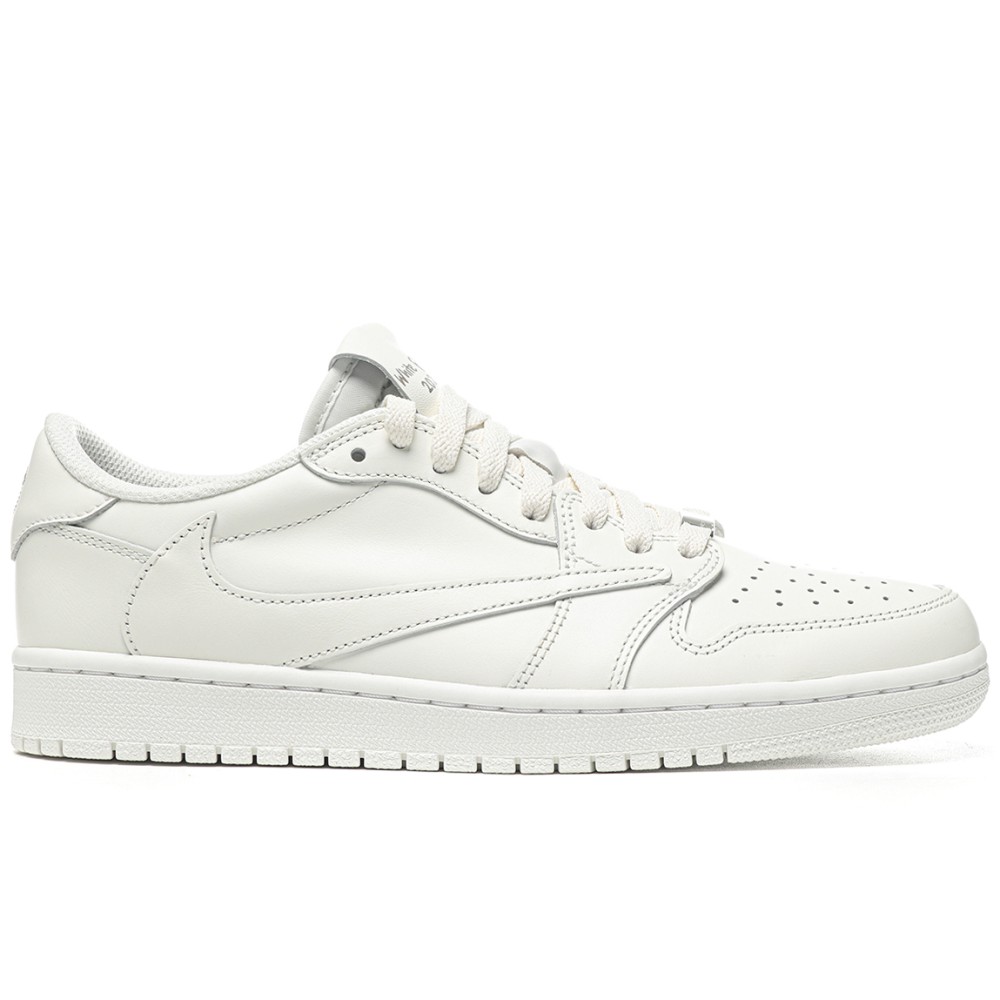 TBkicks  Air Jordan 1 Retro Low OG SP Travis Scott All White