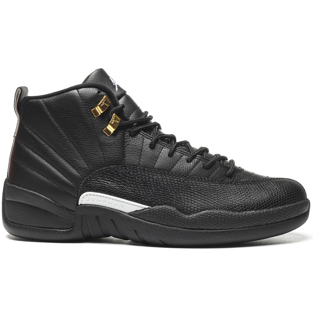 TBkicks Air Jordan 12 Retro The Master  BLACK/RATTAN-WHITE-METALLIC GOLD