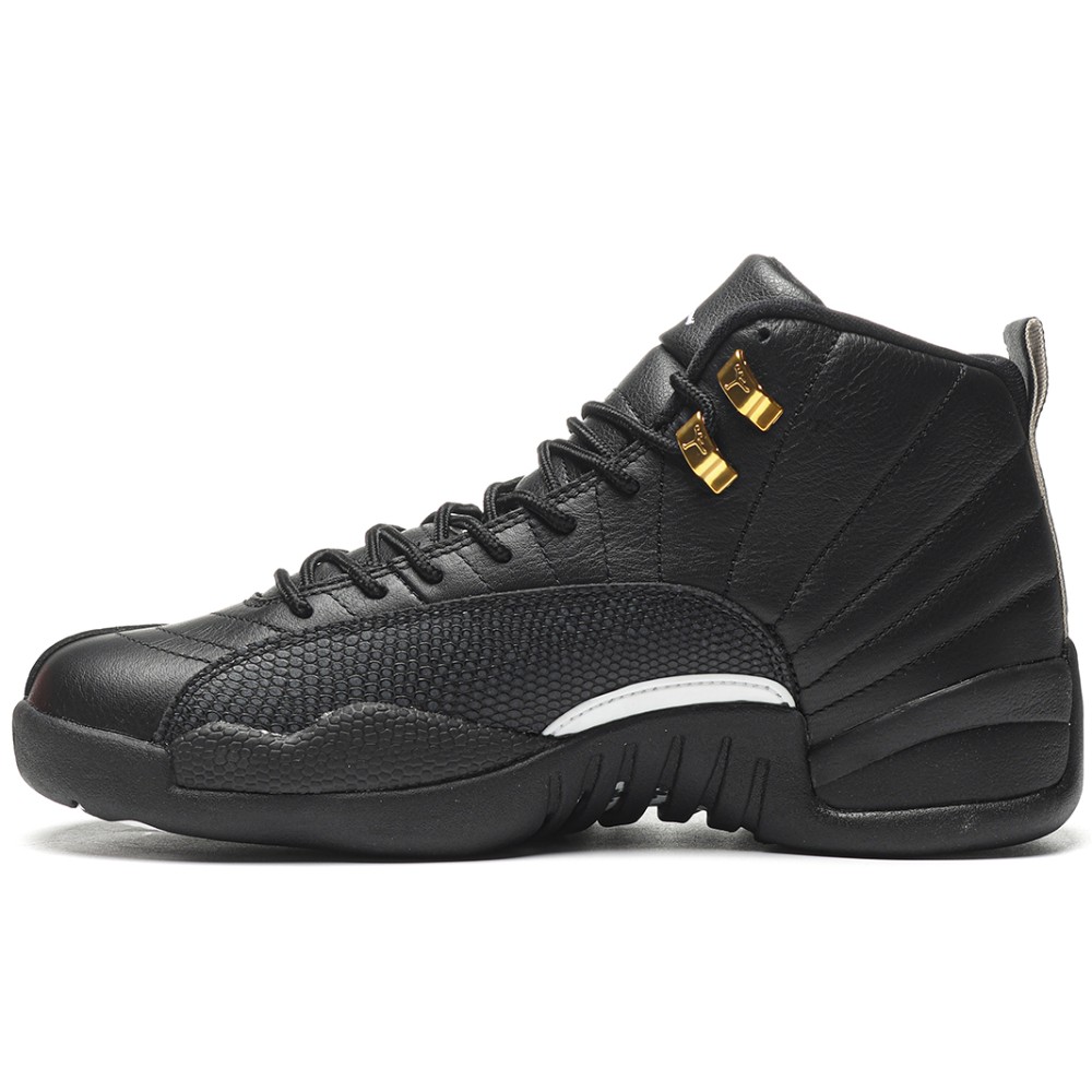 TBkicks Air Jordan 12 Retro The Master  BLACK/RATTAN-WHITE-METALLIC GOLD