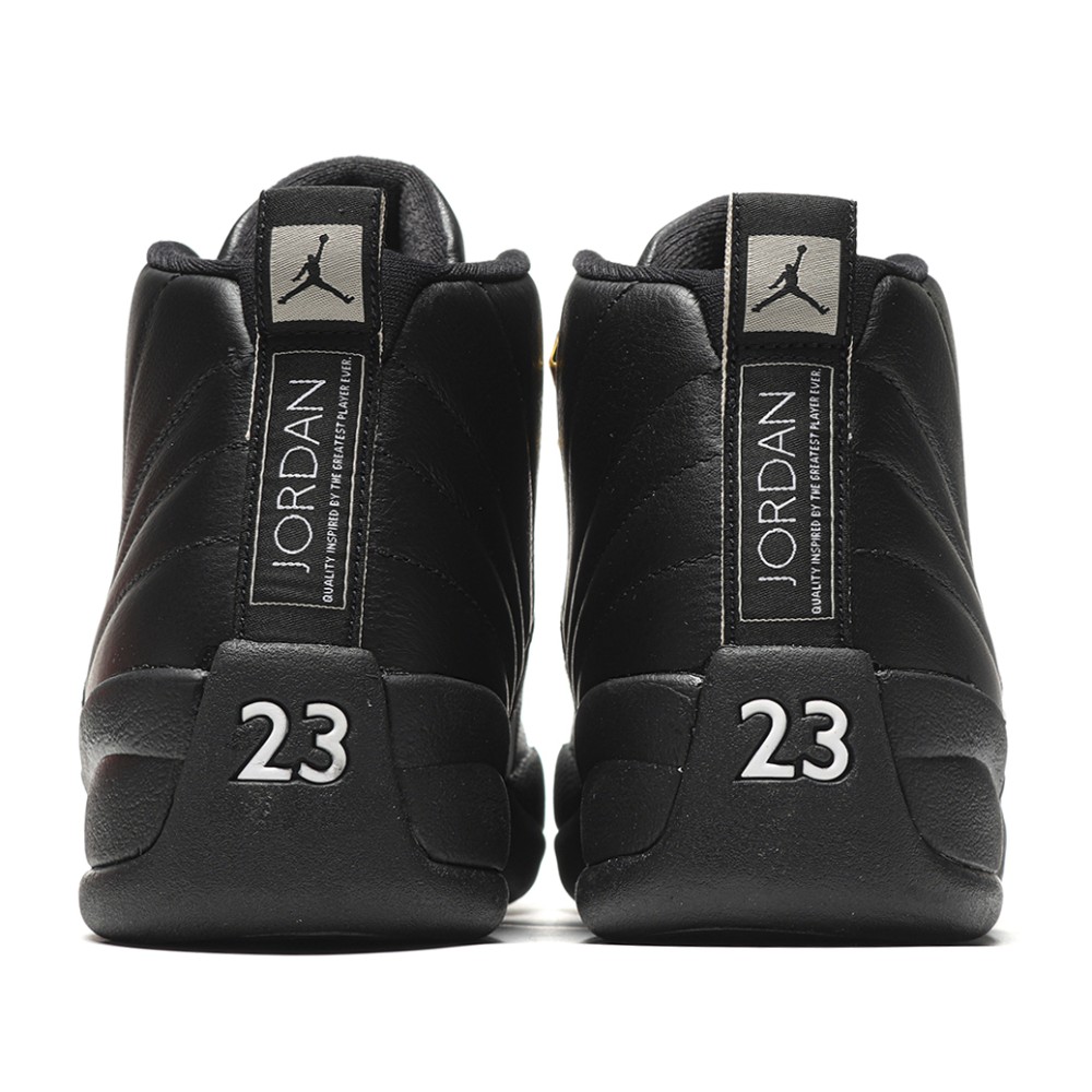 TBkicks Air Jordan 12 Retro The Master  BLACK/RATTAN-WHITE-METALLIC GOLD