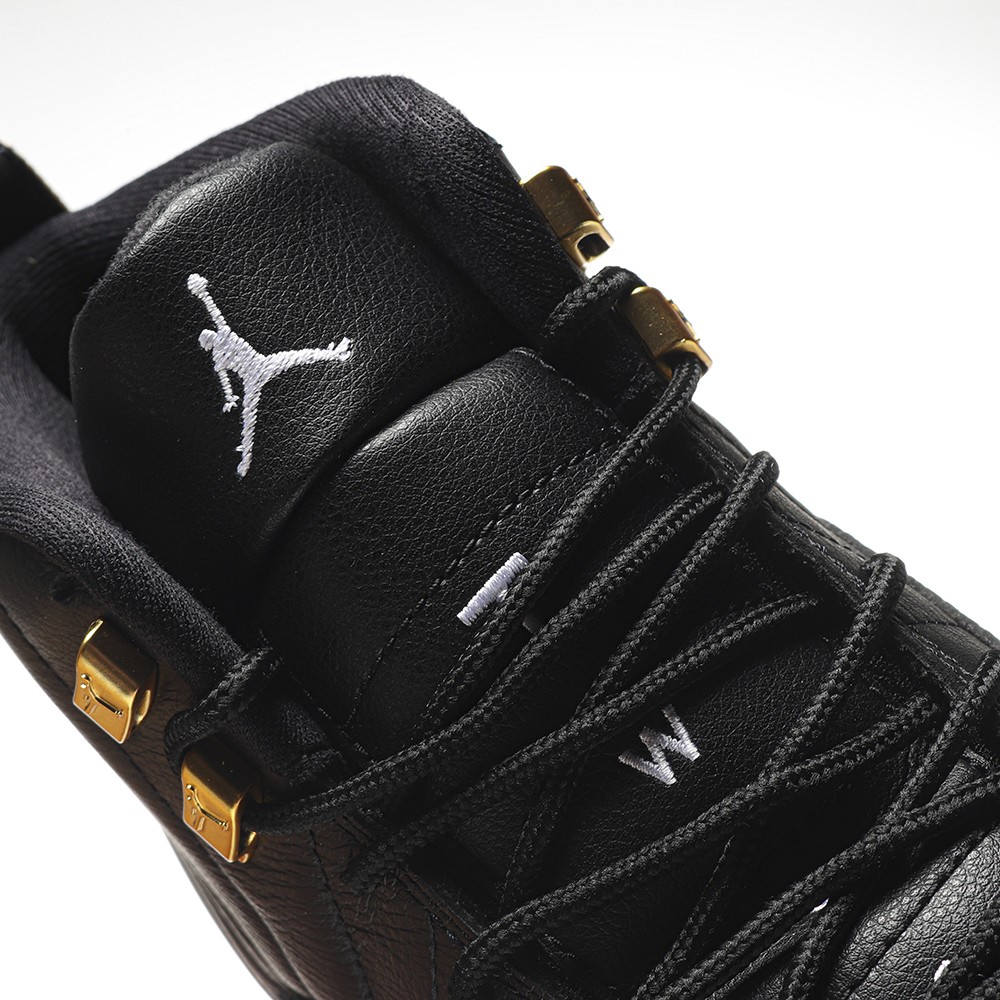 TBkicks Air Jordan 12 Retro The Master  BLACK/RATTAN-WHITE-METALLIC GOLD