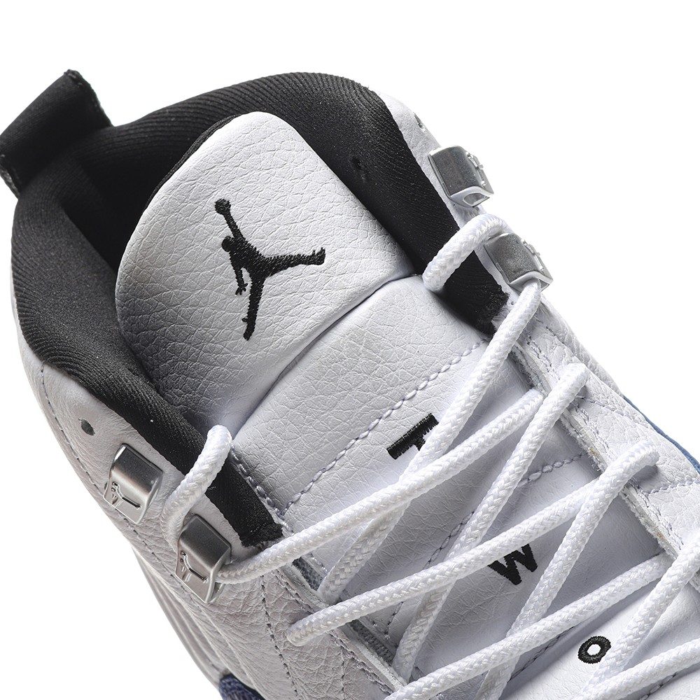 TBkicks Air Jordan Air Jordan 12 Retro   White ,blue and black