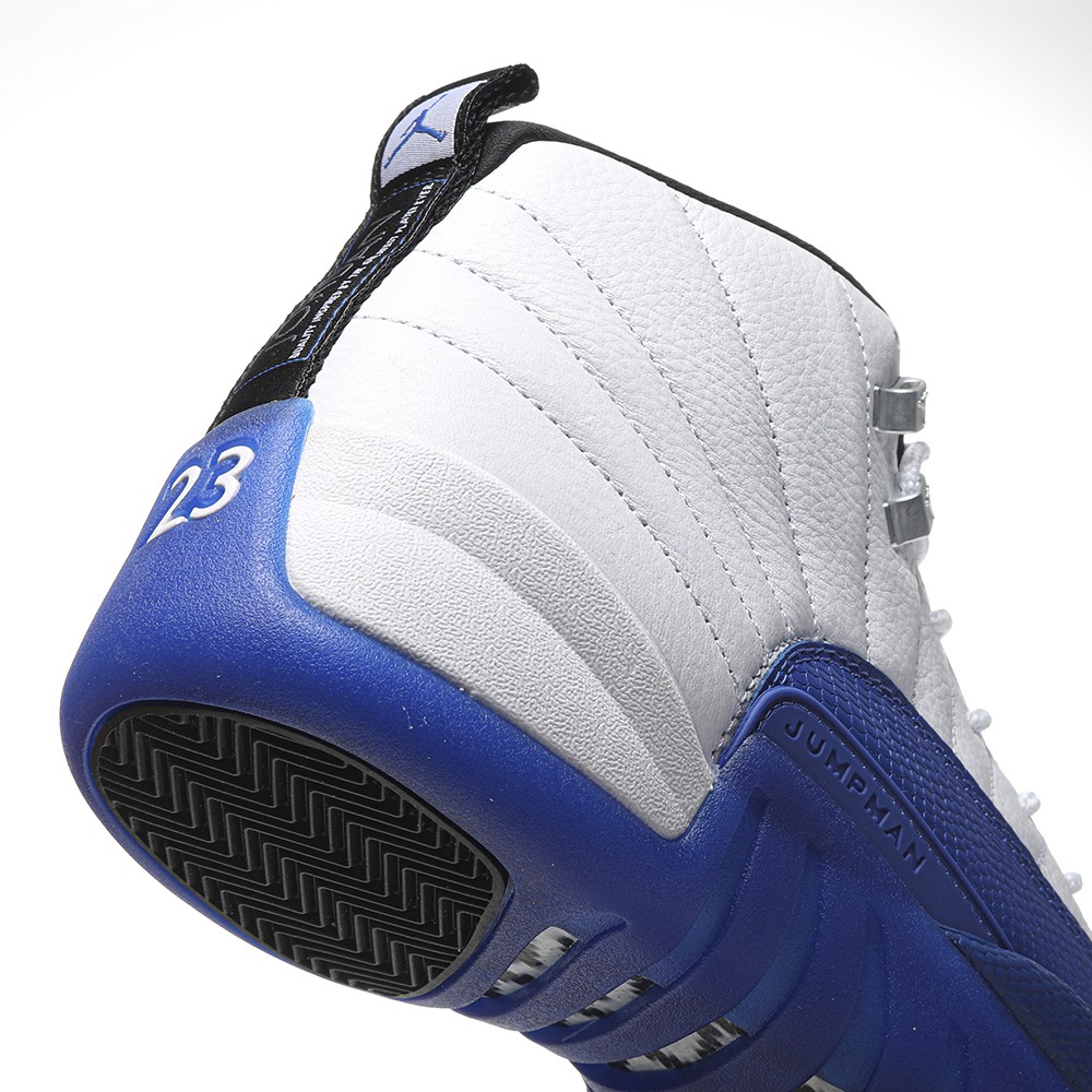 TBkicks Air Jordan Air Jordan 12 Retro   White ,blue and black