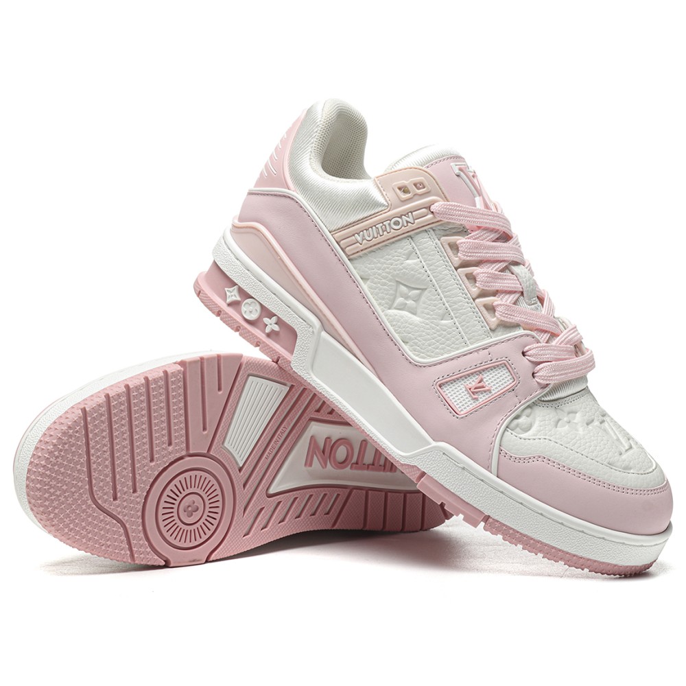 TBkicks LOU1S VU1TTON Trainer pink